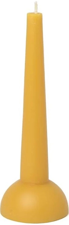 Dekokerze gelb - Paddywax Totem Candle Yellow Kirby — Bild N1