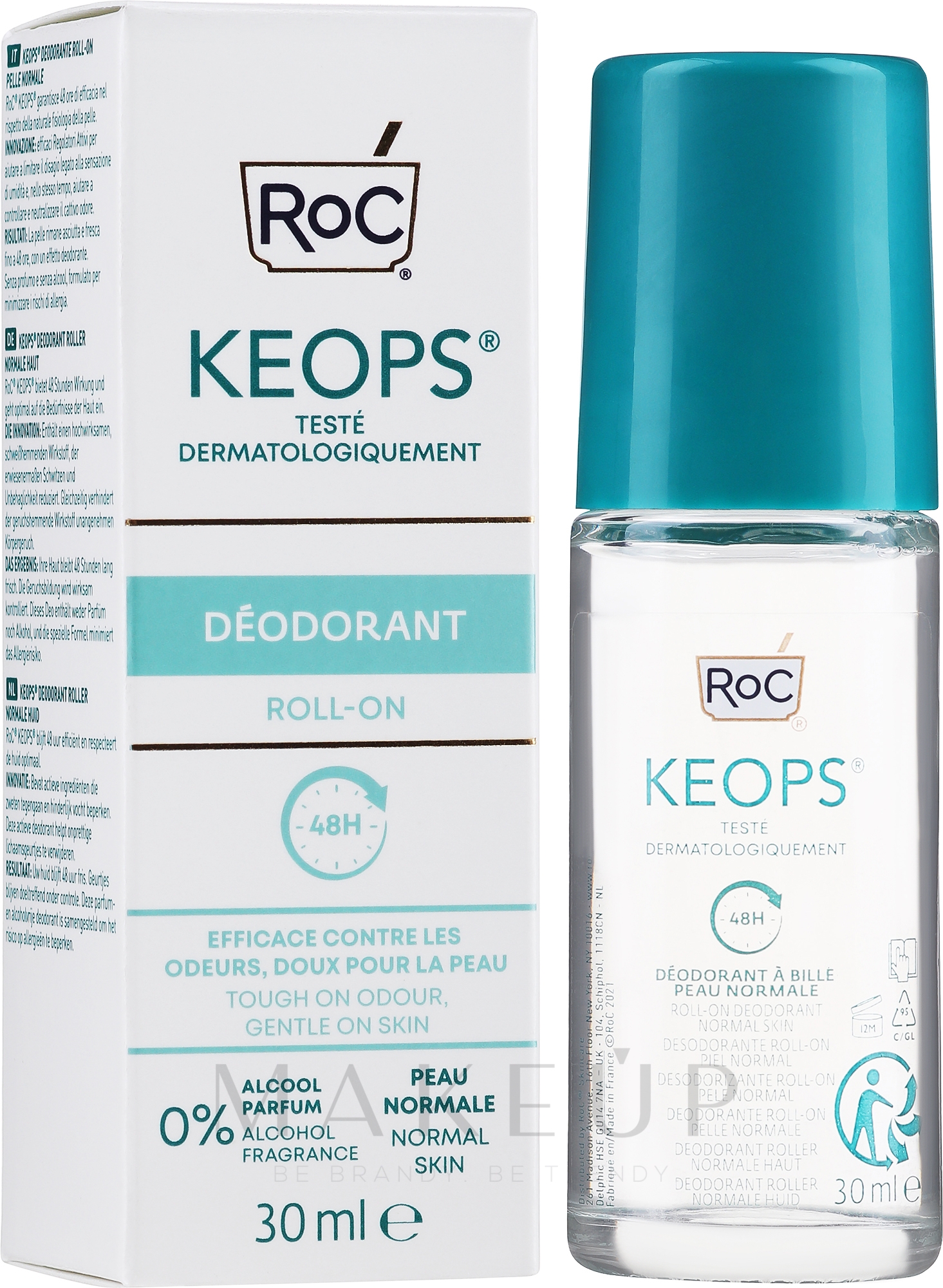 Deospray - Roc Keops Deo Roll-On Normal Skin — Bild 30 ml