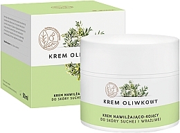 Feuchtigkeitsspendende und beruhigende Oliven-Gesichtscreme - Ziololek Olive Moisturizing and Soothing Face Cream — Bild N1