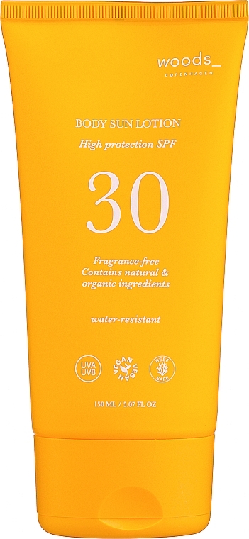 Sonnenschutzcreme für den Körper - Woods Copenhagen Sun Body SPF30 — Bild N1