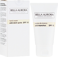Düfte, Parfümerie und Kosmetik Handcreme gegen Pigmentflecken SPF 15 - Bella Aurora M7 Anti Dark Spots Hand Cream SPF15