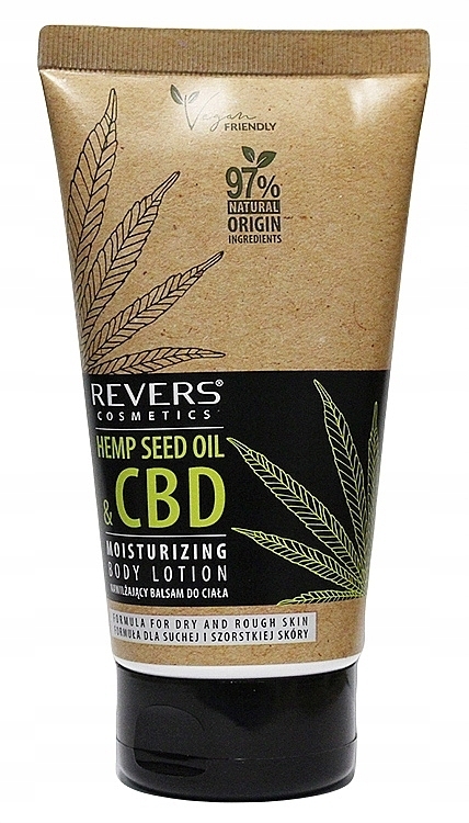 Feuchtigkeitsspendende Körperlotion - Revers Cosmetics Hemp Seed Oil CBD — Bild N1