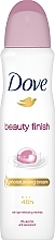 Deospray Antitranspirant - Dove Beauty Finish Anti-Perspirant Deodorant — Bild N1