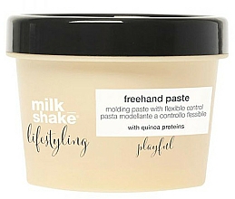 Düfte, Parfümerie und Kosmetik Modellierende Haarpaste mit Quinoa Proteinen - Milk Shake Lifestyling Pasta Modeladora