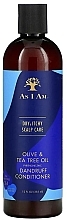 Düfte, Parfümerie und Kosmetik Anti-Schuppen-Conditioner - As I Am Anti-Dandruff Conditioner Dry & Itchy Olive Oil & Tea Tree