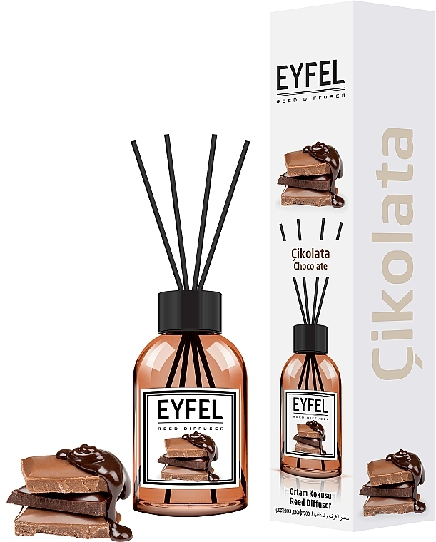 Raumerfrischer Chocolate - Eyfel Perfume Chocolate Reed Diffuser 