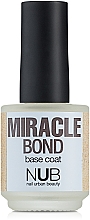 Gummibasis für Nagellack - NUB Miracle Bond Base Coat — Bild N1