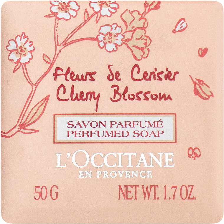L'Occitane Cherry Blossom - Parfümierte Körperseife — Bild N1