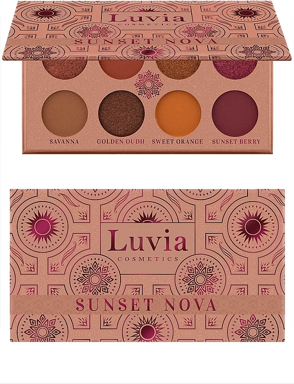 Lidschatten-Palette - Luvia Cosmetics Sunset Nova Eyeshadow Palette — Bild N1