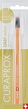 Düfte, Parfümerie und Kosmetik Zahnbürste Velvet CS 12460 orange mit grauen Borsten - Curaprox