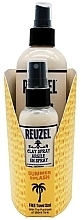 Nagellack-Set - Reuzel Summer Splash Clay Spray (h/spray/355ml + h/spray/100ml) — Bild N1