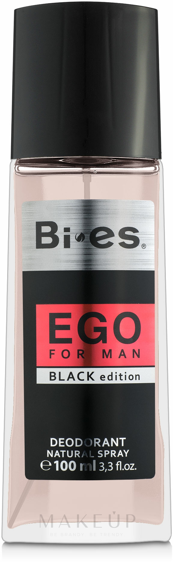 Bi-Es Ego Black Edition - Parfümiertes Körperspray — Bild 100 ml
