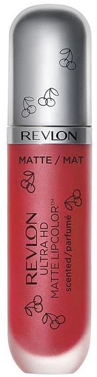 Flüssiger Lippenstift The Cherry Reds - Revlon Ultra HD Matte Lipcolor Scented — Bild N1