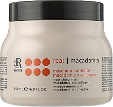 Düfte, Parfümerie und Kosmetik Haarmaske mit Macadamiaöl und Kollagen - RR Line Macadamia Star