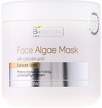 Algen-Gesichtsmaske mit kolloidalem Gold - Bielenda Professional Face Algae Mask — Bild N1