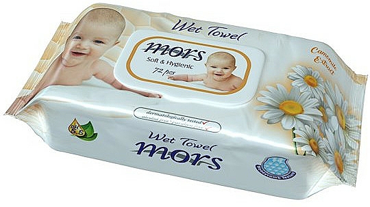 Feuchttücher für Babys mit Kamille 72 St. - Mors — Bild N1