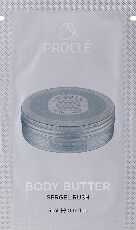 Körperbutter Sergel Rush - Procle Body Butter (Probe)  — Bild N2