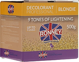 Düfte, Parfümerie und Kosmetik Bleichpuder bis zu 9 Tönen für blondes Haar - Ronney Decolorant Professional Blondie