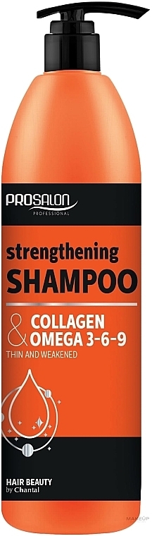 Stärkendes Shampoo Collagen + Omega 3-6-9 - Prosalon Basic Care  — Bild N1