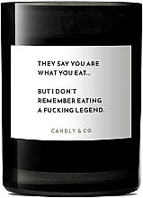 Duftkerze - Candly & Co No.1 They Say You Are What You Eat — Bild N2