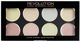 Lidschattenpalette für strahlende Haut - Makeup Revolution Ultra Strobe Balm Palette — Bild N1