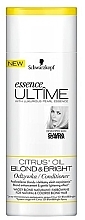 Düfte, Parfümerie und Kosmetik Haarspülung - Schwarzkopf Essence Ultime Blond & Bright Conditioner