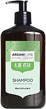 Set - Arganicare Aloe Vera Set (Shampoo 400 ml + Conditioner 400 ml)  — Bild N2