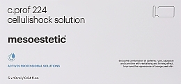 Mesococktail Anti-Cellulite - Mesoestetic C.prof 224 Cellulishock Solution — Bild N1