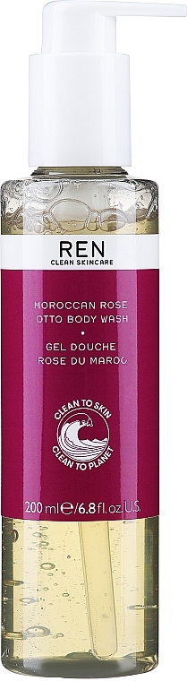 Duschgel mit Rosenduft - Ren Moroccan Rose Otto — Bild N1