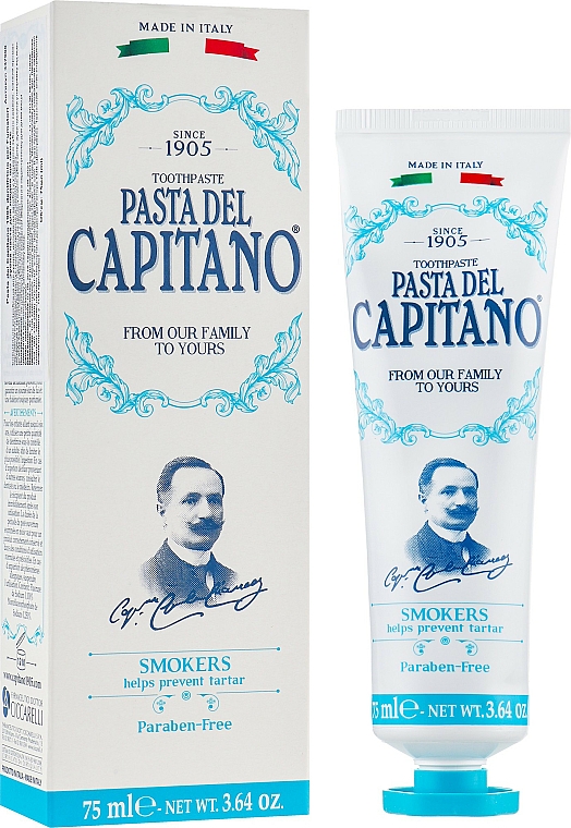 Zahnpasta für Raucher - Pasta Del Capitano Smokers Toothpaste — Bild N1