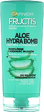 Feuchtigkeitsspendende und kräftigende Haarspülung - Garnier Fructis Aloe Hydra Bomb Hair Conditioner — Bild N1