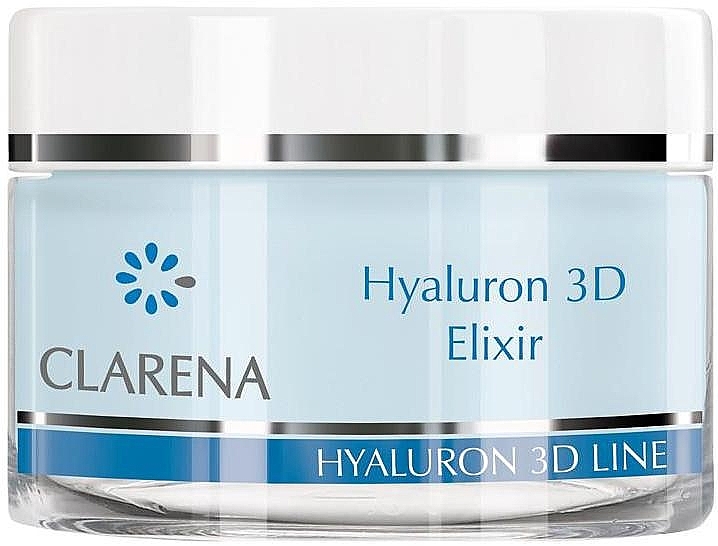 Ultra-Befeuchtendes Gesichtselixier mit 3 Sorten der Hyaluronsäure - Clarena Hyaluron 3D Elixir — Bild N1