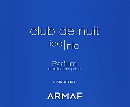 Armaf Club de Nuit Blue Iconic - Set (Parfum 105 ml + Deostick 75 g + Duschgel 100 ml) — Bild N2