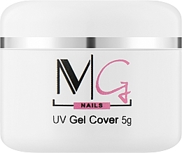 Camouflage-Gel für Nagelverlängerungen - MG Nails UV Gel Cover — Bild N1