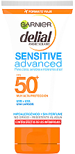 Sonnenschutz Gesichtscreme SPF50 - Garnier Ambre Solaire Sensitive Sun Cream SPF50+ — Bild N1