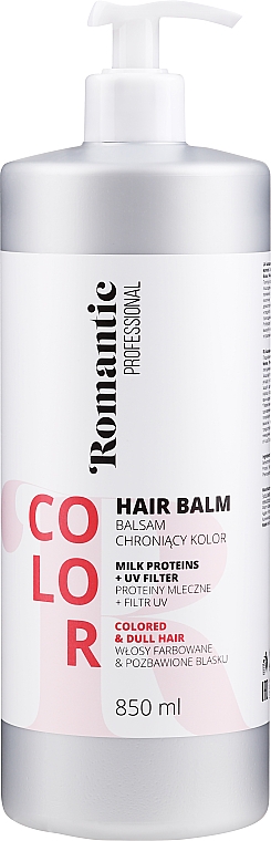 Pflegende Haarspülung für coloriertes Haar mit Milchprotein - Romantic Professional Color Hair Balm