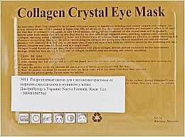 Anti-Falten Augenpatches mit Kollagen und Schneckenschleim - Veronni Collagen Crystal Eye Mask — Bild N2