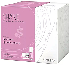 Düfte, Parfümerie und Kosmetik Gesichtspflegeset - Floslek Snake (Gesichtsessenz 30ml + Gesichtscreme 50ml)