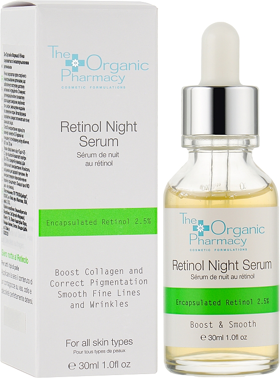 Nachtserum mit Retinol - The Organic Pharmacy Retinol Night Serum — Bild N2