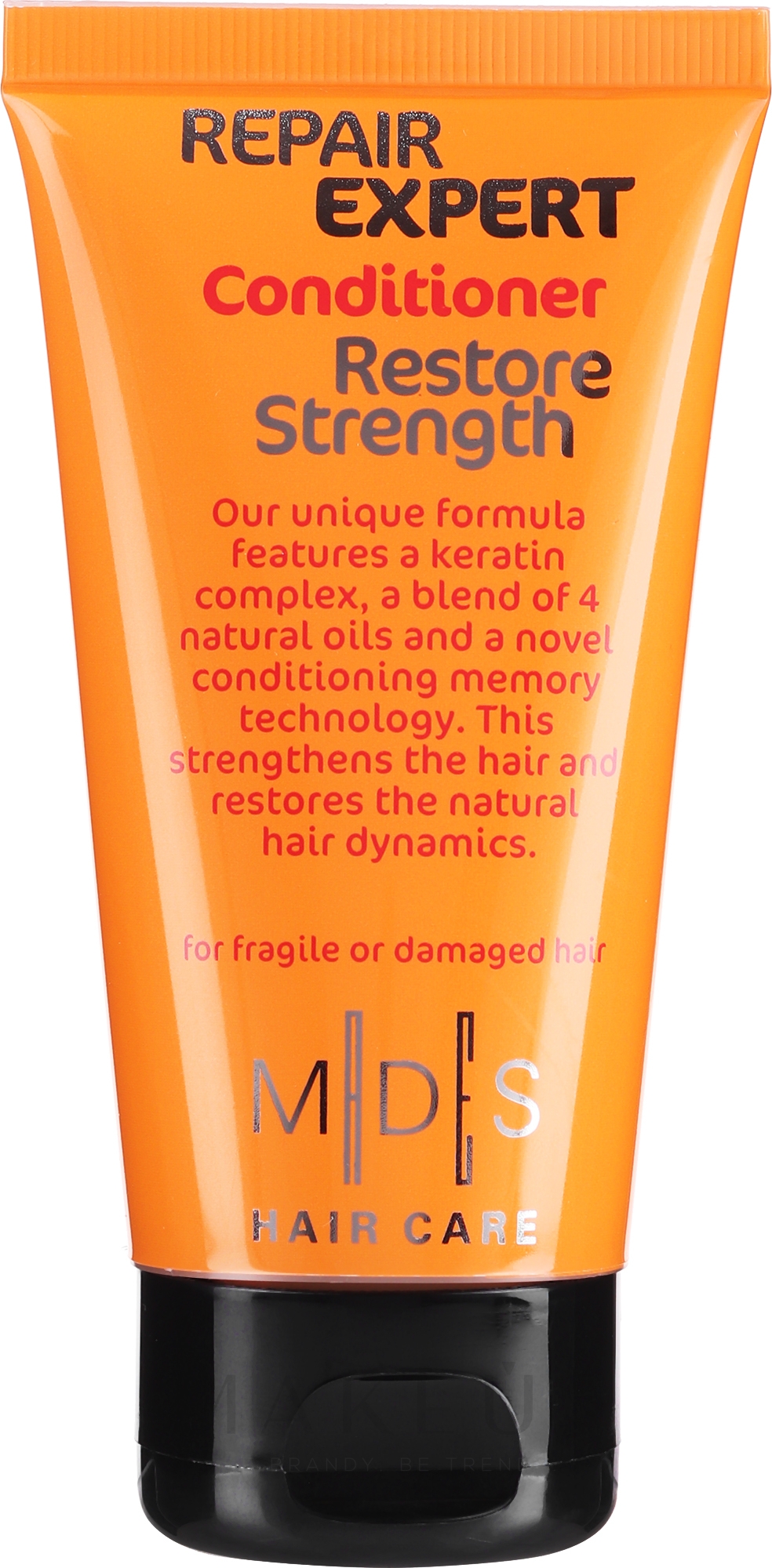 Haarspülung mit Keratin, Koffein und Pflanzenextrakten - Mades Cosmetics Repair Expert Restore Strength Conditioner — Bild 75 ml