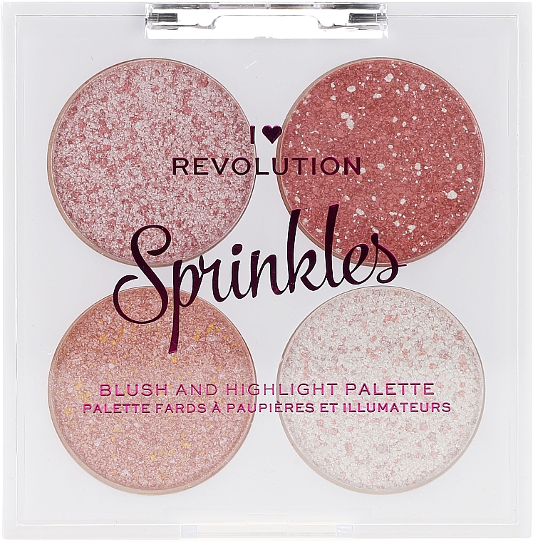 Rouge- und Highlighter-Palette - I Heart Revolution Sprinkles — Bild N5