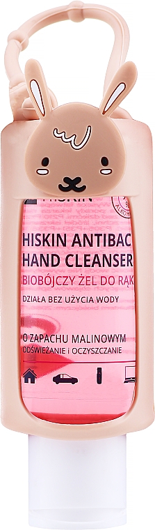 Antibakterielles Handgel für Kinder Kaninchen - HiSkin Antibac Hand Cleanser+ — Bild N1