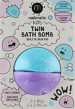 Düfte, Parfümerie und Kosmetik Badebomben - Nailmatic Kids Twin Bath Bomb