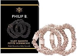 Haargummi 3 St. - Philip B Silky Smooth Petite Scrunchie — Bild N2
