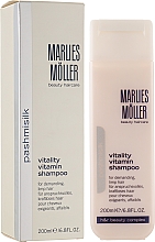 Düfte, Parfümerie und Kosmetik Shampoo mit Vitaminen - Marlies Moller Pashmisilk Vitality Vitamin Shampoo