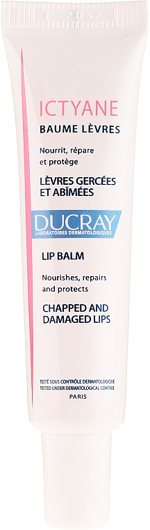 Lippenbalsam für rissige und beschädigte Lippen - Ducray Ictyane Lip Balm — Bild N2