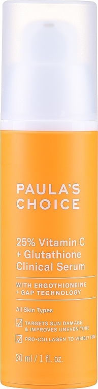 Gesichtsserum 25% Vitamin C und Glutathion - Paula's Choice 25% Vitamin C + Glutathione Clinical Serum — Bild N1