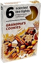 Düfte, Parfümerie und Kosmetik Teelichter Omas Kekse 6 St. - Admit Scented Tea Light Grandmas Cookies