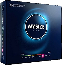 Düfte, Parfümerie und Kosmetik Latex-Kondome Größe 64 36 St. - My.Size Pro