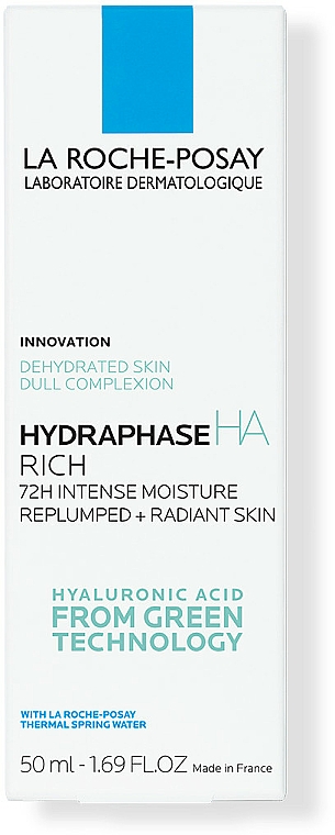 Intensive feuchtigkeitsspendende Gesichtscreme für trockene und empfindliche Haut - La Roche-Posay Hydraphase Intense Rich 50 ml — Foto N4